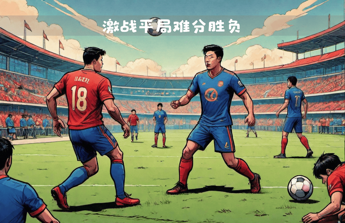 比赛中一场激战过后产生了胜负